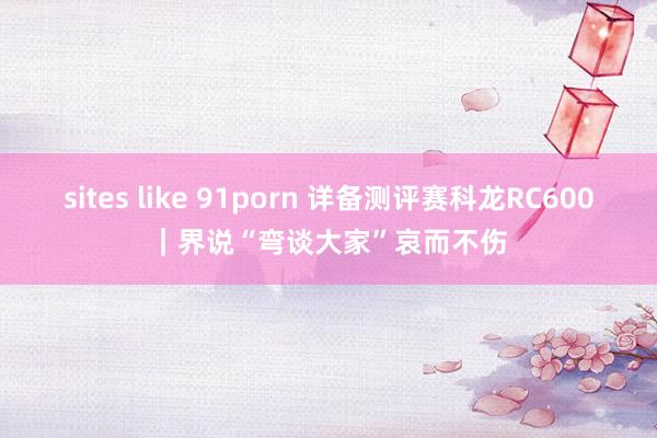 sites like 91porn 详备测评赛科龙RC600｜界说“弯谈大家”哀而不伤